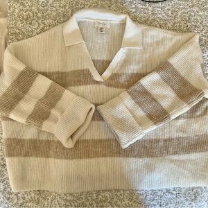 Jessica Simpson Cream Knit Sweater